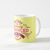 Bewustmaking van het downsyndroom koffiemok (Voorkant rechts)