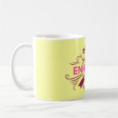 Bewustmaking van het downsyndroom koffiemok (Links)