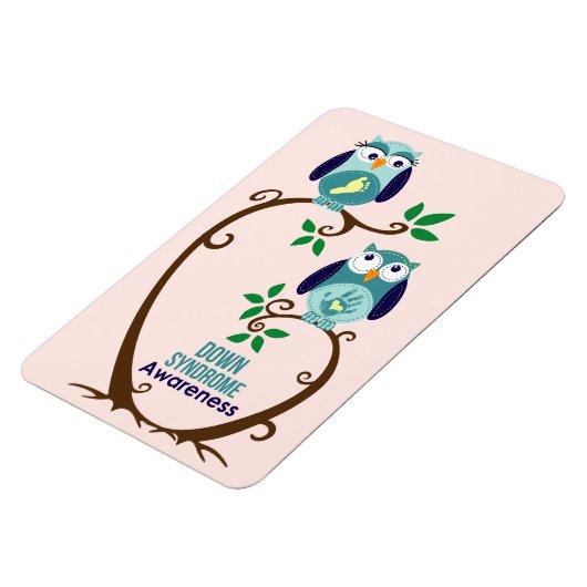 Bewustmaking van het downsyndroom magneet (Linkerzijde)