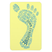 Bewustmaking van het downsyndroom magneet (Verticaal)