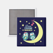 Bewustmaking van het downsyndroom magneet (Voorkant / Achterkant)