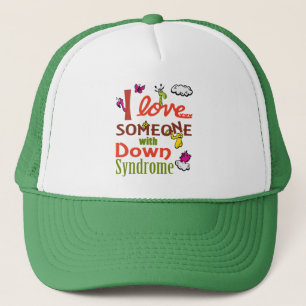 Bewustmaking van het downsyndroom trucker pet