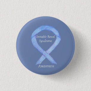 Bewustmaking van het irriteerbaar darmsyndroom ronde button 3,2 cm