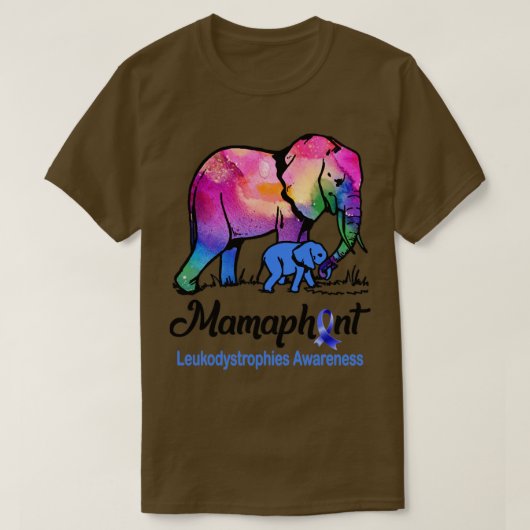 Bewustmaking van het mammembranen van zoogdieren L T-shirt (Design voorkant)