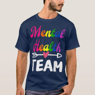 Bewustmaking van het mentaal gezondheidsteam Thera T-shirt