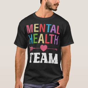 Bewustmaking van het mentaal gezondheidsteam Thera T-shirt