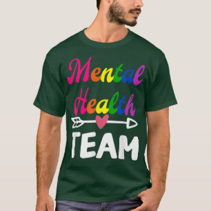 Bewustmaking van het mentaal gezondheidsteam Thera T-shirt