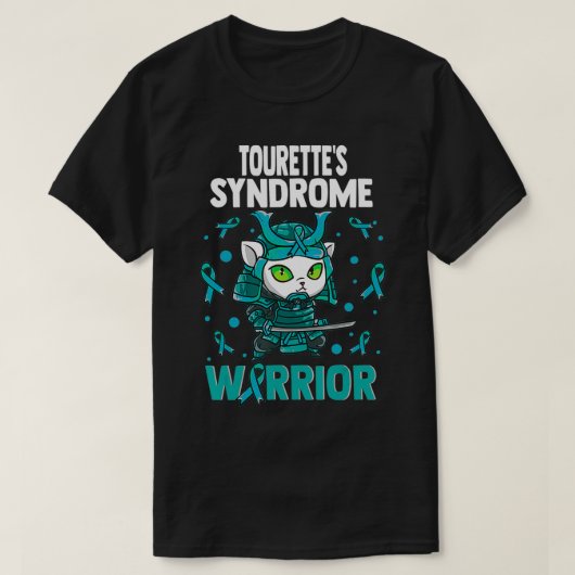 Bewustmaking van het syndroom van Tourette T-shirt (Design voorkant)