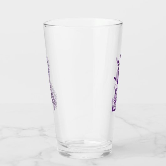 Bewustmaking van huiselijk geweld glas (Rechts)