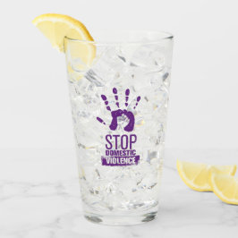 Bewustmaking van huiselijk geweld glas