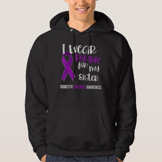 Bewustmaking van huiselijk geweld Overlevenden Hoodie (Voorkant)
