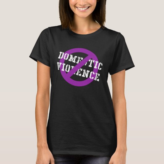 Bewustmaking van huiselijk geweld Overlevenden T-shirt (Voorkant)