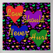 Bewustmaking van huiselijk geweld poster (Voorkant)