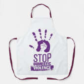 Bewustmaking van huiselijk geweld schort (Voorkant)