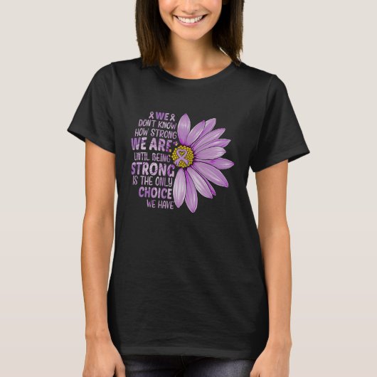 Bewustmaking van huiselijk geweld tot aan het begi t-shirt (Voorkant)