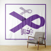 Bewustmaking van huiselijk geweld wandkleed (In Situ (horizontaal))