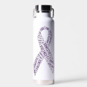 Bewustmaking van huiselijk geweld waterfles (Voorkant)