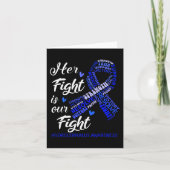 Bewustmaking van hydrocefalie Haar strijd is onze  Kaart (Voorkant)