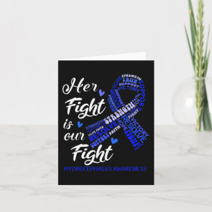 Bewustmaking van hydrocefalie Haar strijd is onze  Kaart