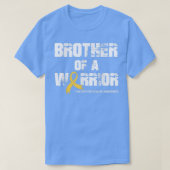 Bewustmaking van kinderkanker Broeder van een aank T-shirt (Design voorkant)