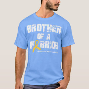 Bewustmaking van kinderkanker Broeder van een aank T-shirt