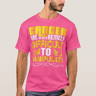 Bewustmaking van kinderkanker Gele ribbo T-shirt