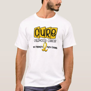 Bewustmaking van kinderkanker t-shirt