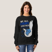 Bewustmaking van kindermisbruik We vechten allemaa Trui (Voorkant volledig)