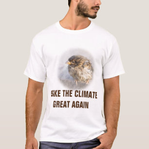 Bewustmaking van klimaatverandering t-shirt