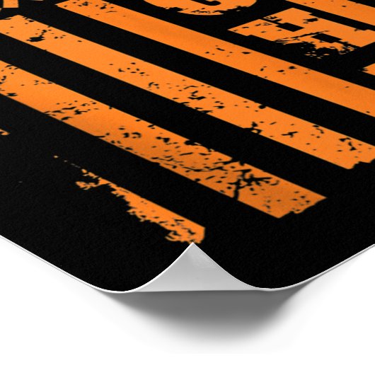 Bewustmaking van leukemie bij kanker Leukemie Oran Poster (Hoek)