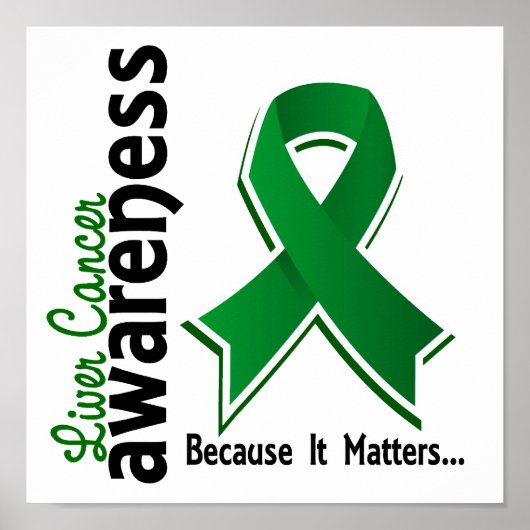 Bewustmaking van leverkanker 5 poster (Voorkant)