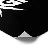 Bewustmaking van Lung-kanker Poster (Hoek)