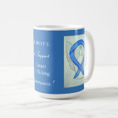 Bewustmaking van mensenhandel Ribbon Angel Mok (Voorkant rechts)