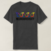 Bewustmaking van neurodiversiteit Autisme 4 T-shirt (Design voorkant)