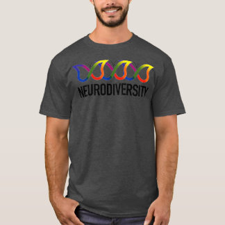 Bewustmaking van neurodiversiteit Autisme 4 T-shirt