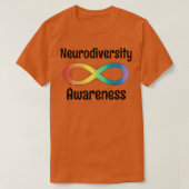Bewustmaking van neurodiversiteit t-shirt (Design voorkant)
