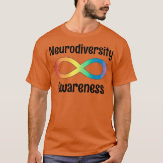 Bewustmaking van neurodiversiteit t-shirt