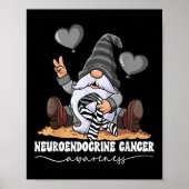 Bewustmaking van neuroendocriene kanker poster (Voorkant)