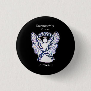 Bewustmaking van neuroendocriene kanker Ribbon Ang Ronde Button 3,2 Cm
