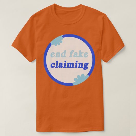 Bewustmaking van ongeschiktheid beëindigen t-shirt (Design voorkant)