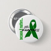 Bewustmaking van orgaandonatie ronde button 5,7 cm (Voorkant /achterkant)