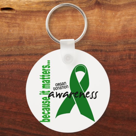 Bewustmaking van orgaandonatie sleutelhanger (Voorkant)