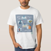 Bewustmaking van orgaandonatie T-shirt (Voorkant)