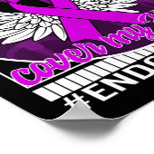 Bewustmaking van overdosering Mijn broer's Wings H Poster (Hoek)