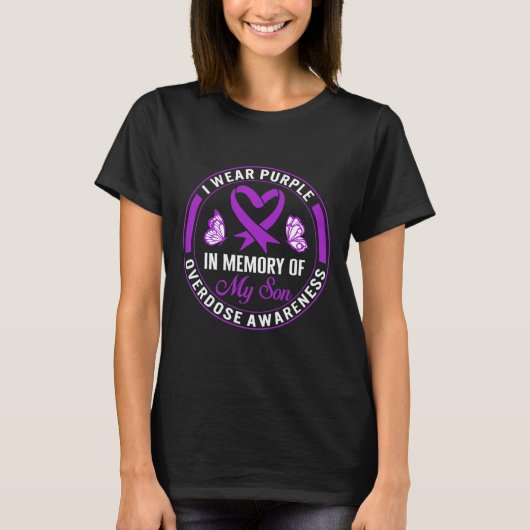 Bewustmaking van overdosering van geneesmiddelen t t-shirt (Voorkant)