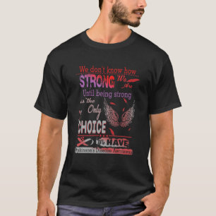 Bewustmaking van Parkinson T-shirt