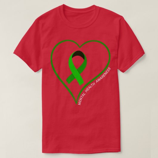 Bewustmaking van psychische aandoeningen t-shirt (Design voorkant)