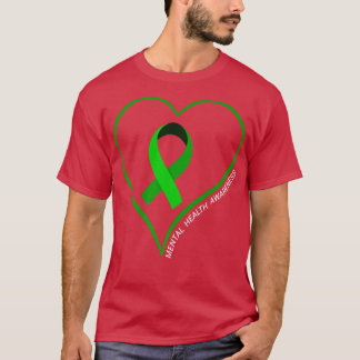 Bewustmaking van psychische aandoeningen t-shirt