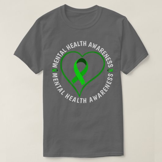 Bewustmaking van psychische aandoeningen t-shirt (Design voorkant)