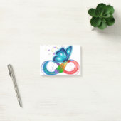 Bewustmaking van schildklierkanker nooit opgeven post-it® notes (Kantoor)